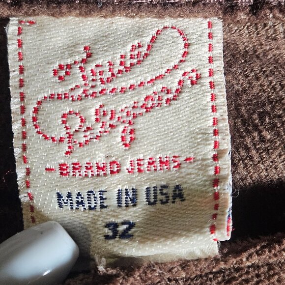 True Religion Wn Corduroy Pant Trendy Brown 32 Gorpcore Fall Espresso Monochrome - Picture 6 of 16